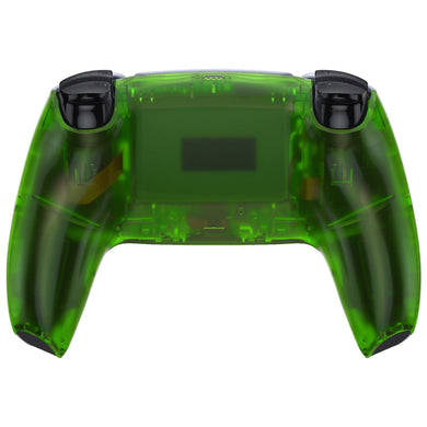 Clear Green Back Shell Compatible With PS5 Controller-DPFM5003WS - Extremerate Wholesale