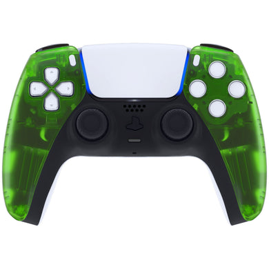 Clear Green Front Shell Compatible With PS5 Controller-MPFM5003WS - Extremerate Wholesale