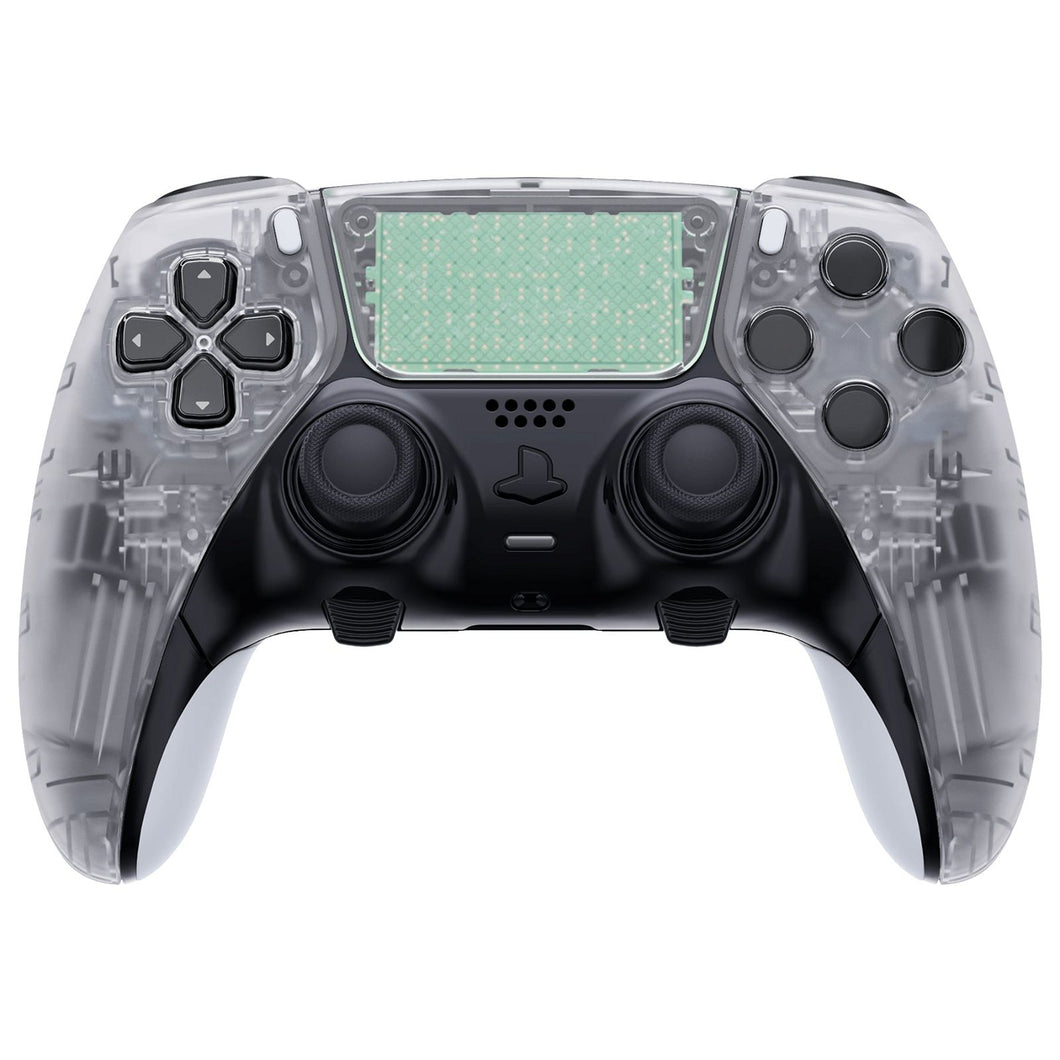 Clear Left Right Front Housing Shell With Touchpad Compatible With PS5 Edge Controller - MLREGM002WS - Extremerate Wholesale