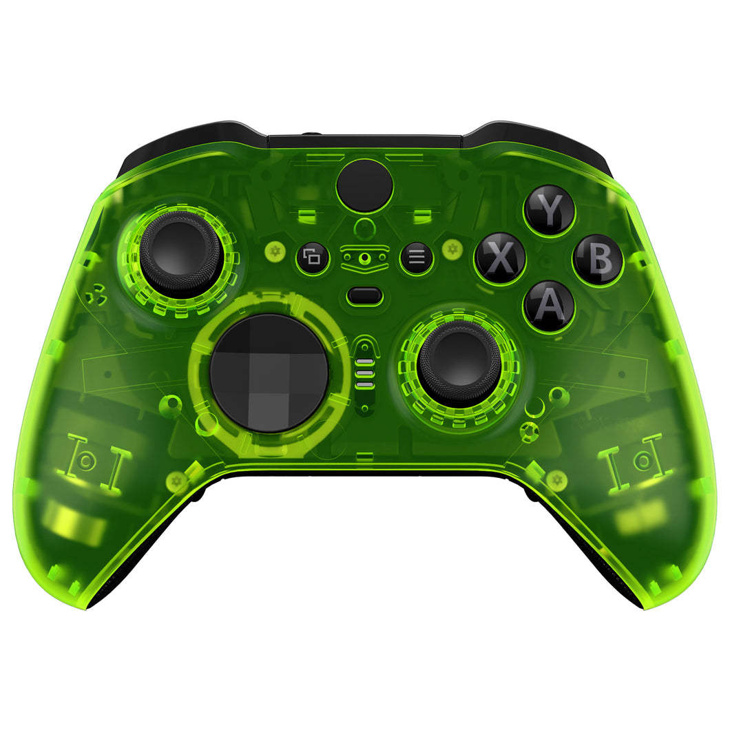 Clear Lime Green Front Shell For Xbox One-Elite2 Controller-ELM509WS