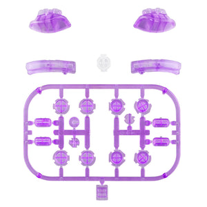 Clear Purple 21in1 Button Kits For NS Switch Joycon & OLED Joycon-AJ108WS - Extremerate Wholesale