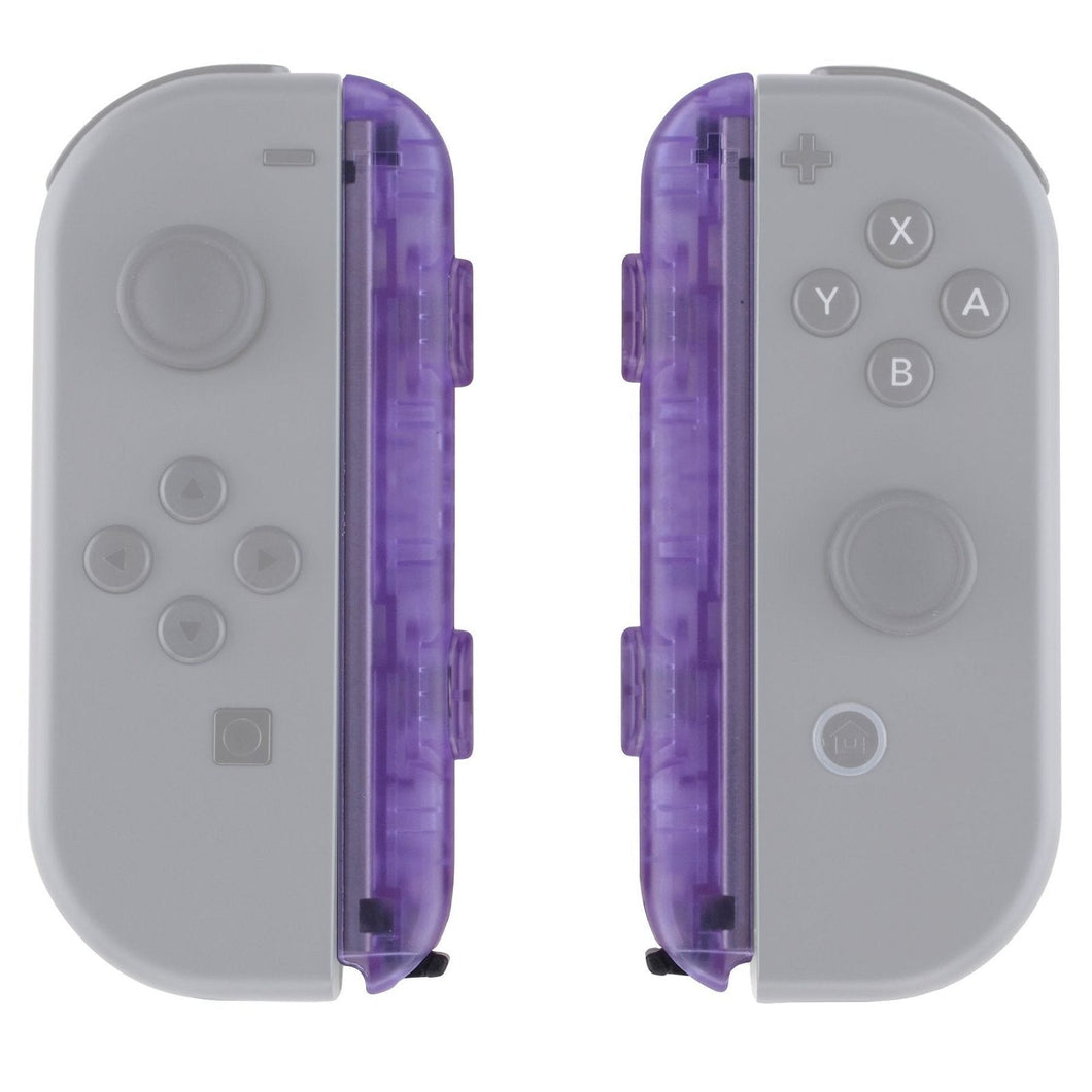 Clear Purple Joycon Wrist Strap Shell For NS-UEM505WS - Extremerate Wholesale