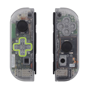 Clear Shells For NS Switch Joycon & OLED Joycon Dpad Version-JZM501WS - Extremerate Wholesale