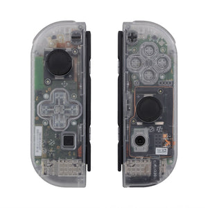 Clear Shells For NS Switch Joycon & OLED Joycon Dpad Version-JZM501WS - Extremerate Wholesale