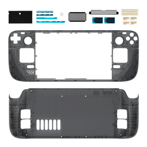 Clear Slate Black Full Set Shell For Steam Deck LCD Console - QESDM002WS - Extremerate Wholesale