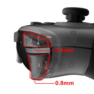 Clicky Hair Trigger Kit for Nintendo Switch Pro Controller Shoulder Buttons, Custom Flashshot Trigger Stop Flex Cable for Nintendo Switch Pro Controller-NSMD001 - Extremerate Wholesale