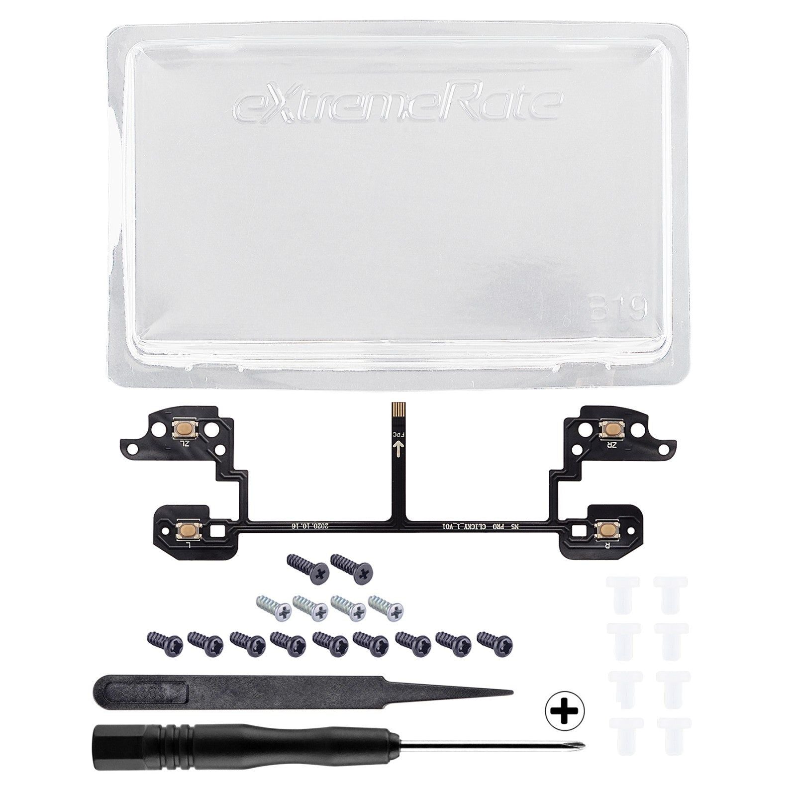 Clicky Hair Trigger Kit for Nintendo Switch Pro Controller