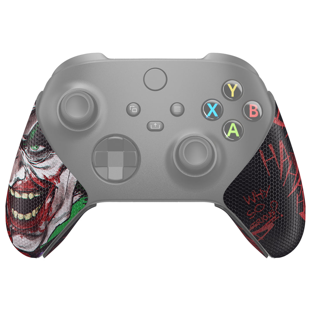Clown Hahaha Professional Textured Anti-Skid Sweat-Absorbent Handle Grips for Xbox Series X/S Controller & Xbox Core Wireless Controller - X3PJ044