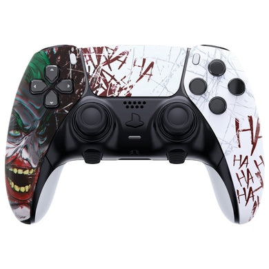 Clown HAHAHA Left Right Front Housing Shell With Touchpad Compatible With PS5 Edge Controller - MLREGT002WS - Extremerate Wholesale