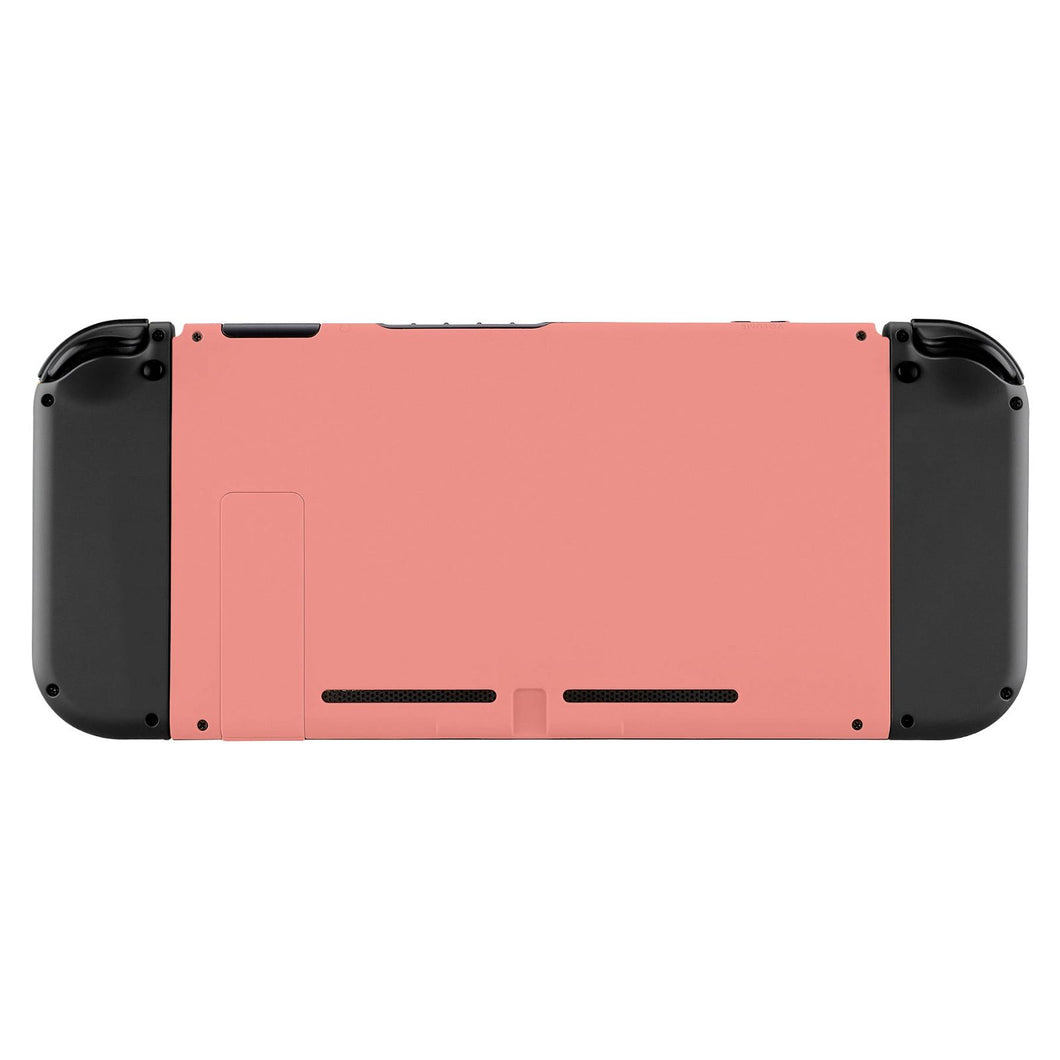 Coral Pink Backplate With Kickstand For NS Console-ZP317WS - Extremerate Wholesale
