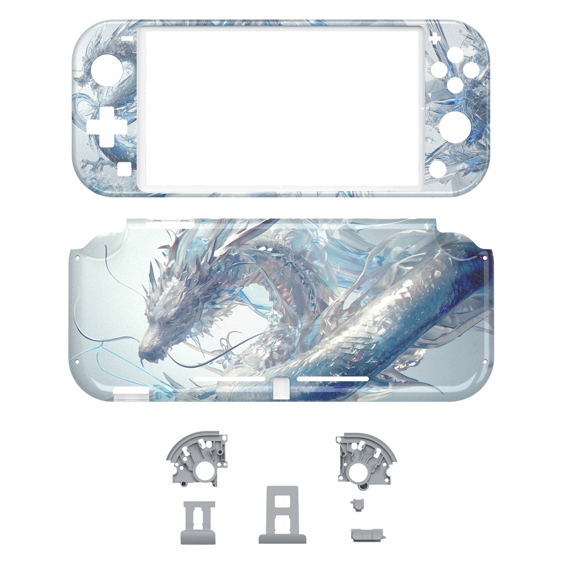 Crystal Dragon Shells For NS Lite-DLT141WS