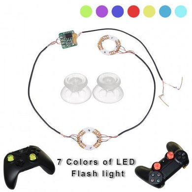 DIY Button Clear Analog Thumbsticks LED Light Compatible With PS4 & Xbox One Controller-GP4F0016 - Extremerate Wholesale