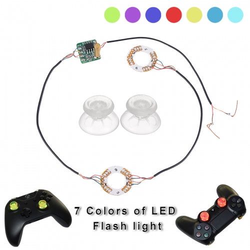 DIY Button Clear Analog Thumbsticks LED Light Compatible With PS4 & Xbox One Controller-GP4F0016 - Extremerate Wholesale