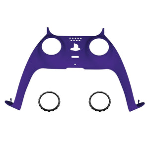 Dark Purple Decorative Trim Shell With Accent Rings Compatible With PS5 Controller-GPFP3007WS - Extremerate Wholesale
