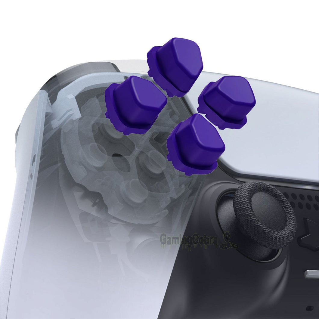 Dark Purple Ergonomic Split D-pad Direction Buttons (SDP Buttons) For PS5 & PS5 Edge & PS4 All Model Controller -JPF8017WS - Extremerate Wholesale