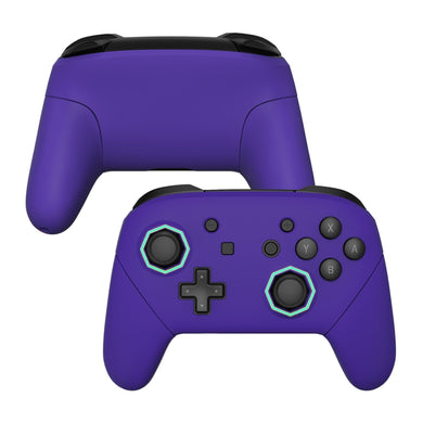 Dark Purple Octagonal Gated Sticks Full Shells And Handle Grips For NS Pro Controller-FRE613WS - Extremerate Wholesale