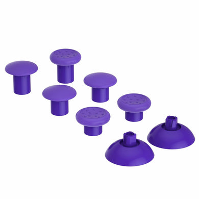 Dark Purple ThumbsGear Interchangeable Ergonomic Thumbstick Compatible With PS4 Slim PS4 Pro PS5 Controller with 3 Height Domed and Concave Grips Adjustable Joystick-P4J1115WS - Extremerate Wholesale