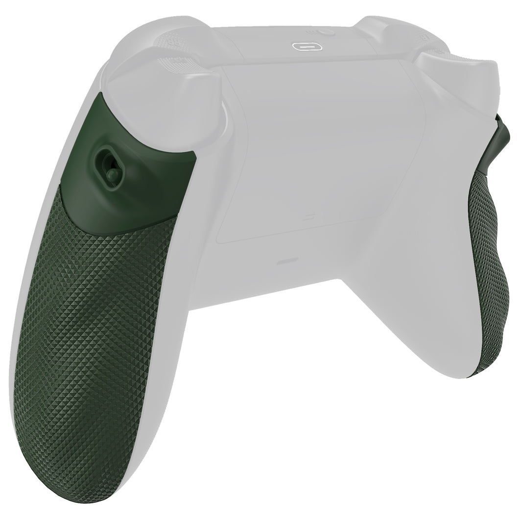 Deep Pine Green Flexor Diamond Textured Side Rails Grips Ergonomic Trigger Stop Kit For Xbox Series X/S Controller-PX3Q3009WS