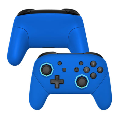 Deep Blue Octagonal Gated Sticks Full Shells And Handle Grips For NS Pro Controller-FRE611WS - Extremerate Wholesale