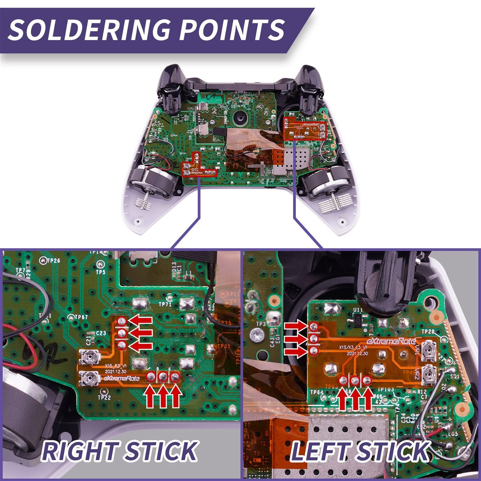 Drifix Thumbsticks Drift Fix Repair Kit Custom Analog Stick