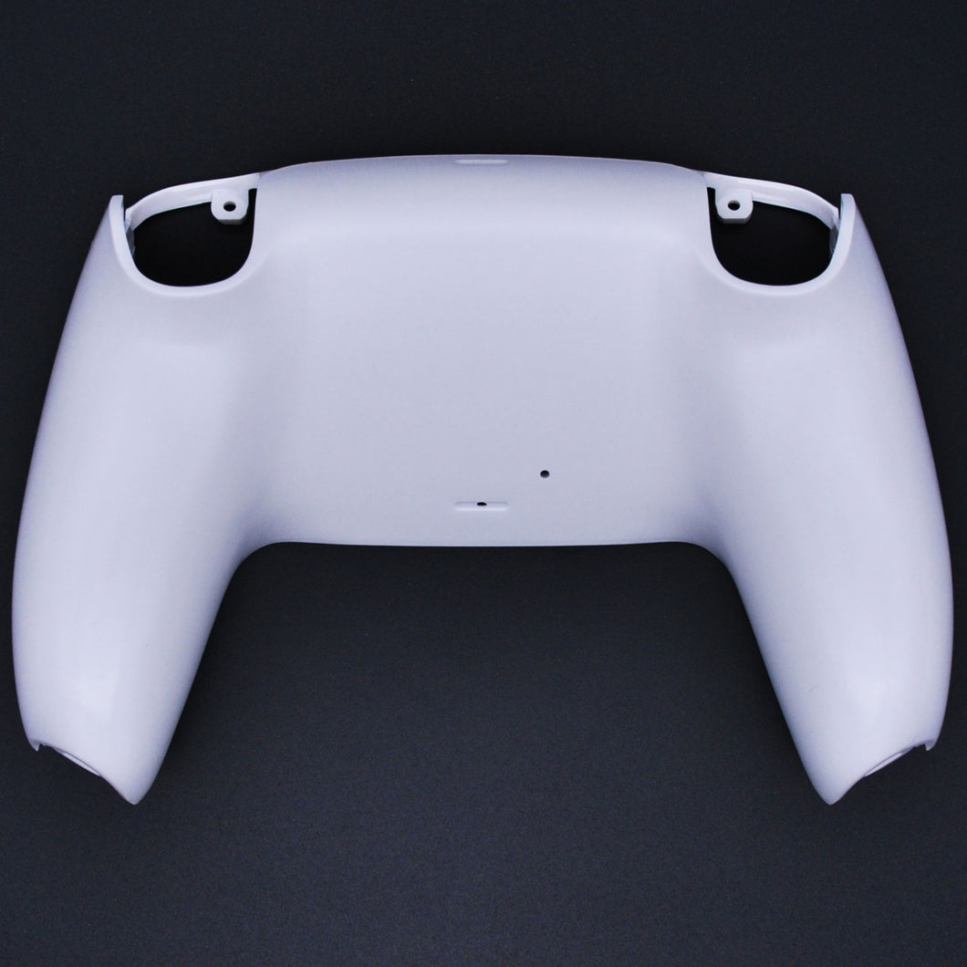 Solid White Back Shell Compatible With PS5 Controller-EXOEM521