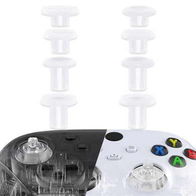 Clear ThumbsGear V2 Interchangeable Thumbstick for Xbox Series X/S Controller & Xbox Core Controller & Xbox One S/X/Elite Controller & Nintendo Switch Pro Controller - SYGX3M006WS - Extremerate Wholesale