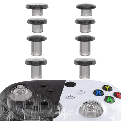 Clear Black ThumbsGear V2 Interchangeable Thumbstick for Xbox Series X/S Controller & Xbox Core Controller & Xbox One S/X/Elite Controller & Nintendo Switch Pro Controller - SYGX3M007WS - Extremerate Wholesale