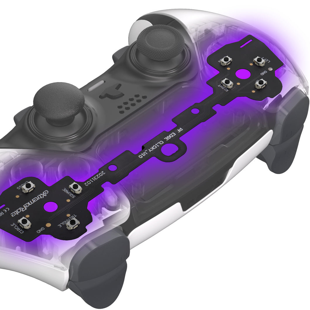 Custom Tactile Dpad Action Buttons，Face Buttons Clicky Kit for PS5 Edge Controller -DHYEG001