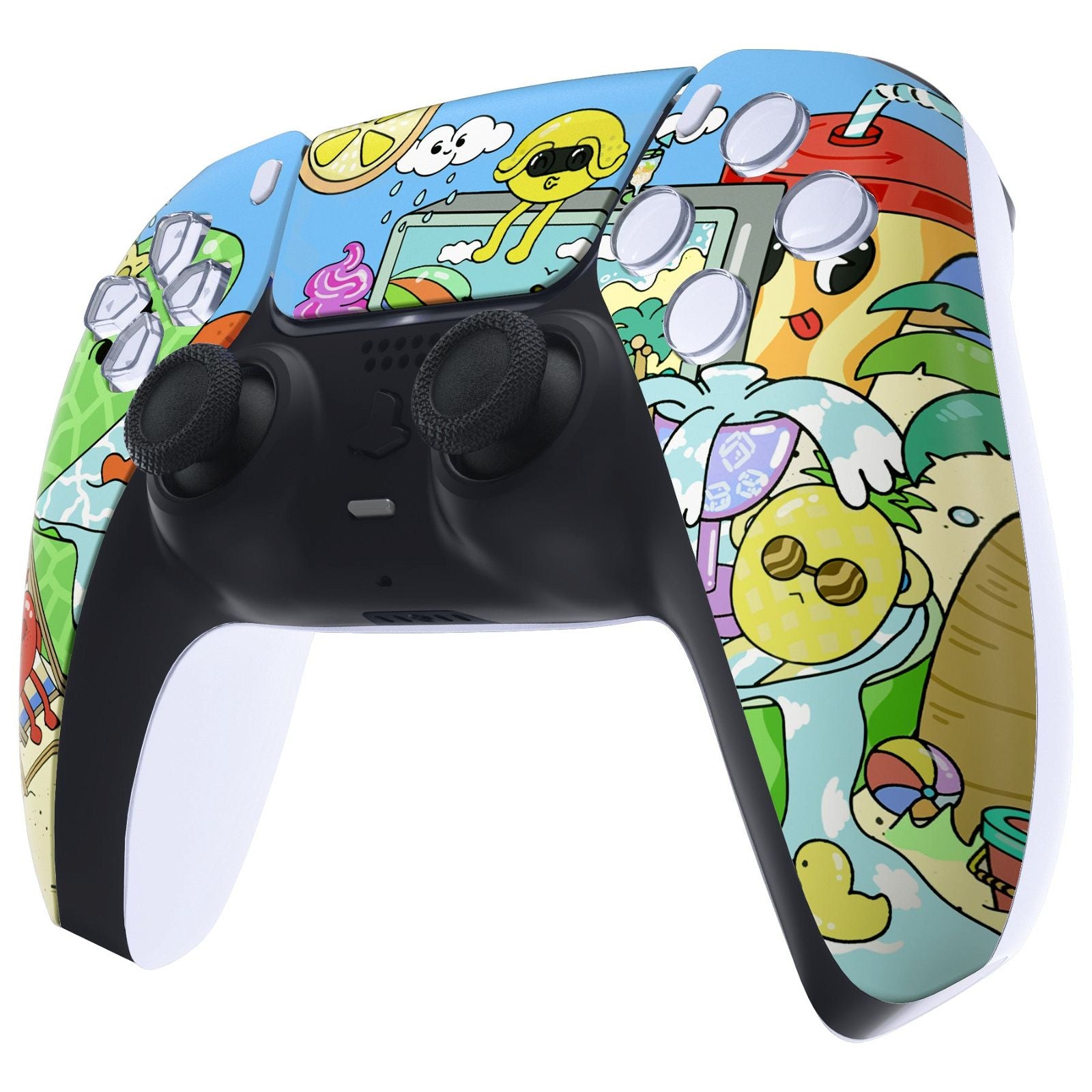 Fruity Party Front Shell With Touchpad Compatible With PS5