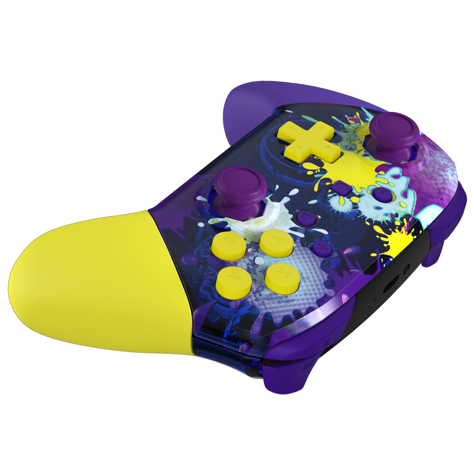 Splattering Paint Style Full Shells And Handle Grips For NS Pro