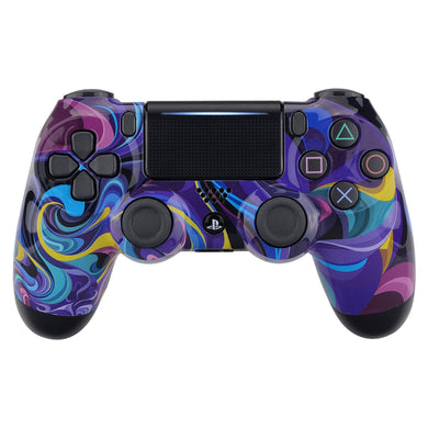 Glossy Bizarre Dream Front Shell Compatible With PS4 Gen2 Controller-SP4FT53WS - Extremerate Wholesale