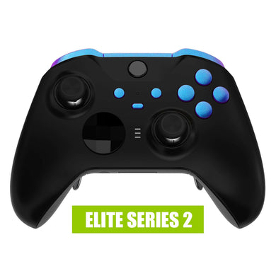 Glossy Chameleon Blue Purple 12in1 Button Kits For Xbox One-Elite2 Controller-IL101WS - Extremerate Wholesale