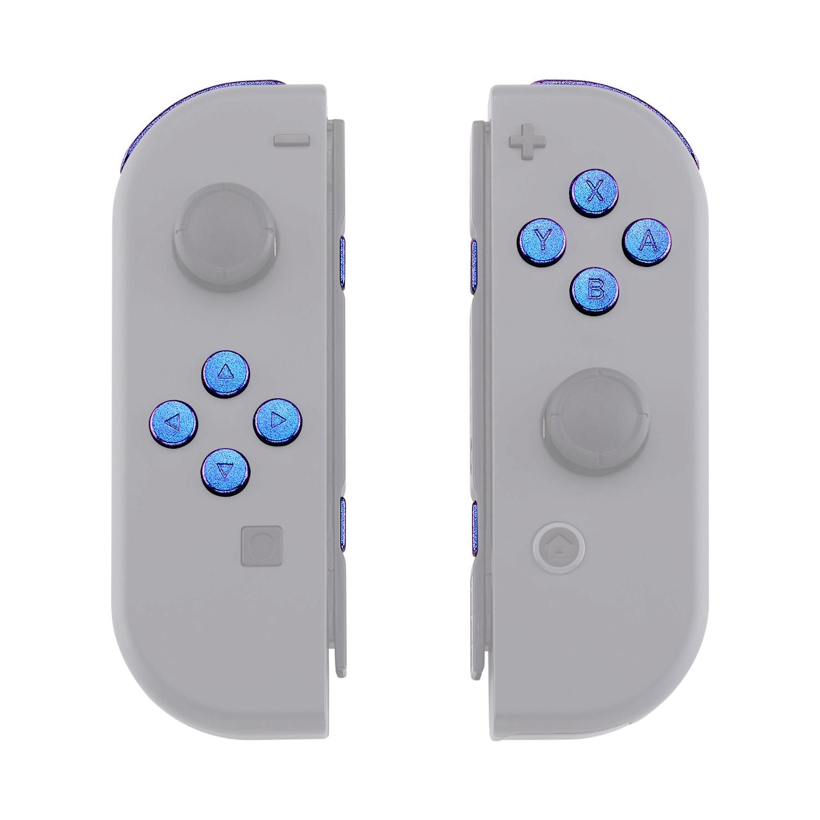 Glossy Chameleon Blue Purple 21in1 Button Kits For NS Switch