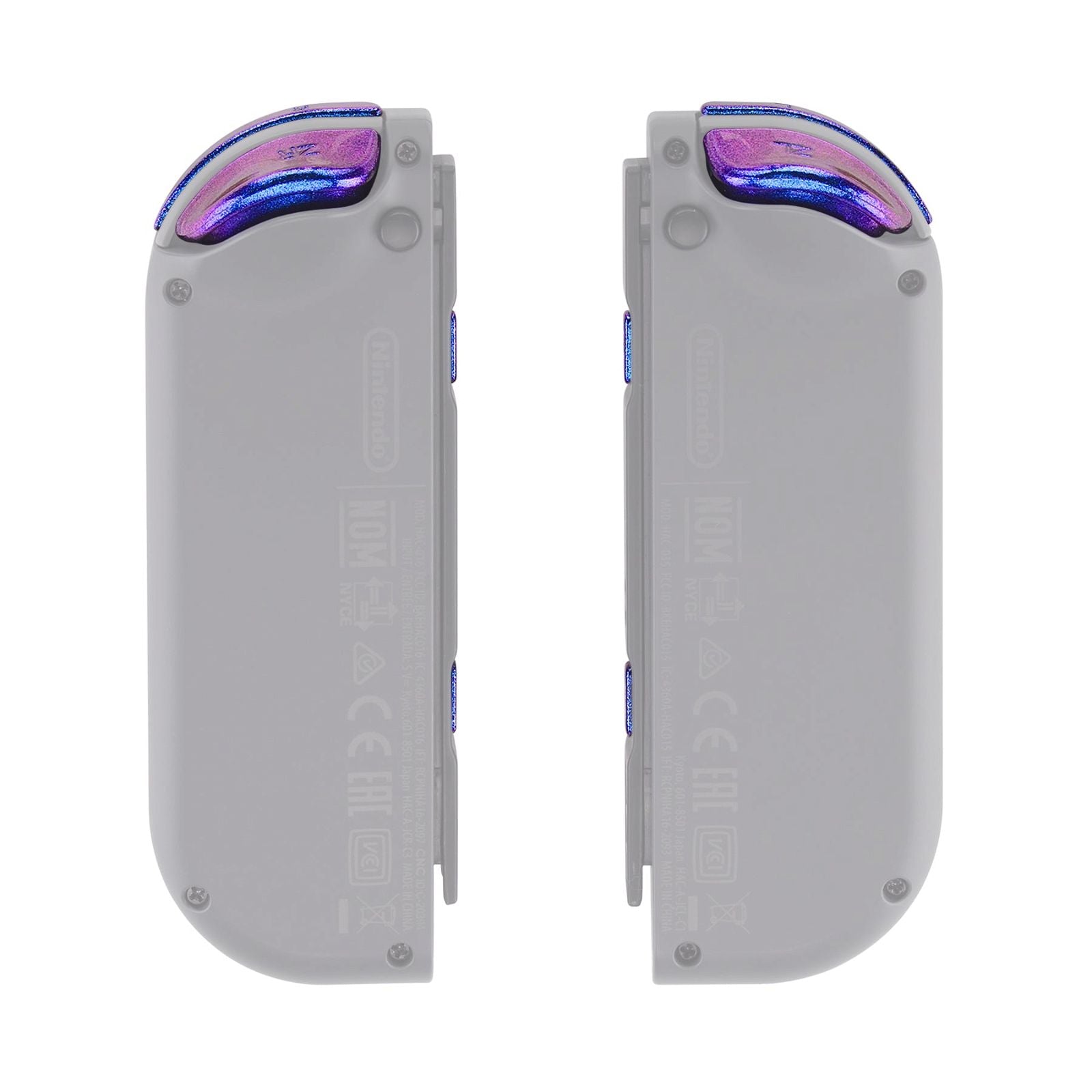 Glossy Chameleon Blue Purple 21in1 Button Kits For NS Switch