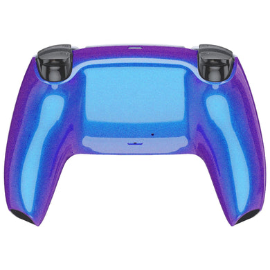 Glossy Chameleon Blue Purple Back Shell Compatible With PS5 Controller-DPFP3001WS - Extremerate Wholesale