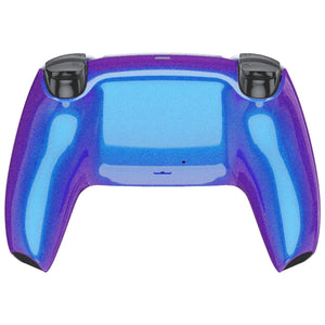 Glossy Chameleon Blue Purple Back Shell Compatible With PS5 Controller-DPFP3001WS - Extremerate Wholesale