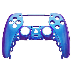 Glossy Chameleon Blue Purple Front Shell Compatible With PS5 Controller-MPFP3001WS - Extremerate Wholesale