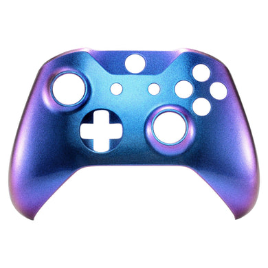 Glossy Chameleon Blue Purple Front Shell For Xbox One S Controller-SXOFP01WS - Extremerate Wholesale