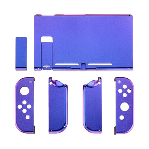 Glossy Chameleon Blue Purple Full Shells For NS Joycon-Without Any Buttons Included-QP301WS - Extremerate Wholesale