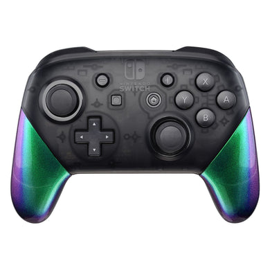 Glossy Chameleon Green Purple Handle Grips For NS Pro Controller-GRP311WS - Extremerate Wholesale