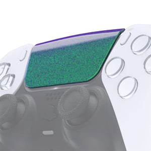 Glossy Chameleon Green Purple Touchpad Compatible With PS5 Controller BDM-010 & BDM-020 & BDM-030 & BDM-040 - JPF4002G3WS - Extremerate Wholesale