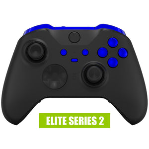 Glossy Chrome Blue 12in1 Button Kits For Xbox One-Elite2 Controller-IL204WS - Extremerate Wholesale