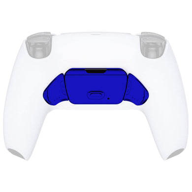 Glossy Chrome Blue Replacement Redesigned K1 K2 Back Button Housing Shell Compatible With PS5 Controller Extremerate Rise Remap Kit-WPFD4004 - Extremerate Wholesale