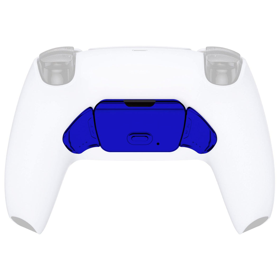 Glossy Chrome Blue Replacement Redesigned K1 K2 Back Button Housing Shell Compatible With PS5 Controller Extremerate Rise Remap Kit-WPFD4004 - Extremerate Wholesale
