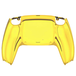 Glossy Chrome Gold Back Shell Compatible With PS5 Controller-DPFD4001WS - Extremerate Wholesale