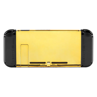Glossy Chrome Gold Backplate With Kickstand For NS Console-ZD401WS - Extremerate Wholesale