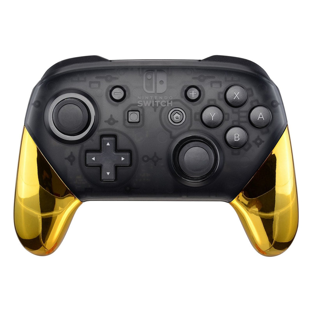 Glossy Chrome Gold Handle Grips For NS Pro Controller-GRD401WS - Extremerate Wholesale