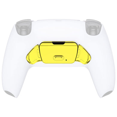 Glossy Chrome Gold Replacement Redesigned K1 K2 Back Button Housing Shell Compatible With PS5 Controller Extremerate Rise Remap Kit-WPFD4001 - Extremerate Wholesale