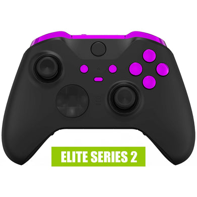 Glossy Chrome Purple 12in1 Button Kits For Xbox One-Elite2 Controller-IL205WS - Extremerate Wholesale