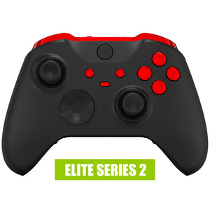 Glossy Chrome Red 12in1 Button Kits For Xbox One-Elite2 Controller-IL203WS - Extremerate Wholesale